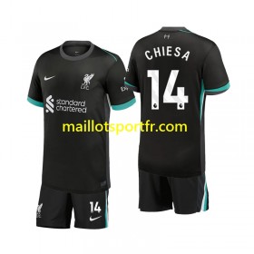 Maillot de Foot Liverpool Chiesa 14 Enfant Exterieur 2024/25